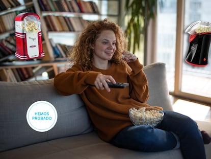 Estas máquinas para hacer palomitas caseras son más saludables porque no hay que utilizar aceite o mantequilla en su elaboración.