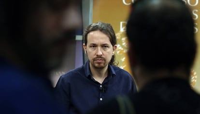 El secretario General de Podemos, Pablo Iglesias.  