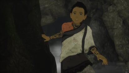 El muchacho protagonista del videojuego 'The Last Guardian'.
