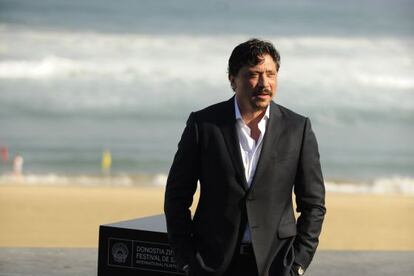 Carlos Bardem, en una foto del pasado septiembre con motivo del festival de San Sebastián.