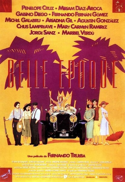 Cartel de la película 'Belle Époque', de Fernando Trueba.