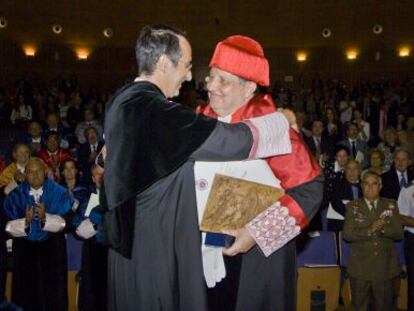 Ceremonia de investidura del profesor Gustavo Villapalos en la Universidad Rey Juan Carlos.