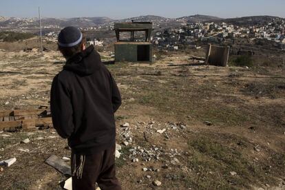 Asentamiento israelí de Kedunim, en Cisjordania.