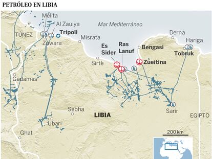 Una milicia del este de Libia arrebata al Gobierno dos puertos petroleros