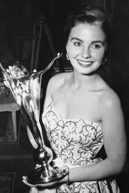 Jean Simmons, en 1950.