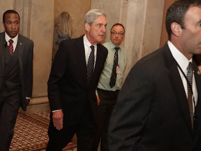 Robert Mueller, el fiscal especial que investiga la trama rusa, este mi&eacute;rcoles en el Senado