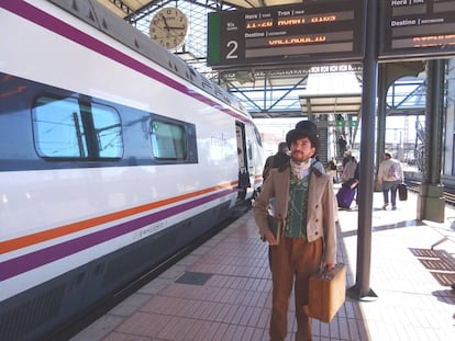 Tren temático con destino Valladolid para descubrir la ciudad que vio nacer al poeta y dramaturgo José Zorrilla.