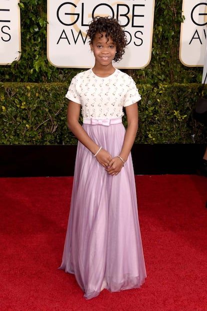 Quvenzhane Wallis, nominada por su interpretacin en Annie.