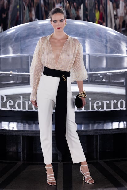 Pedro del Hierro Presents "La Leyenda Del Tiempo" - Mercedes Benz Fashion Week Madrid - Sept 2024