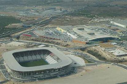 Zona norte de Murcia, donde hay previstas 22.000 viviendas en el trazado previsto por Fomento para construir una carretera.