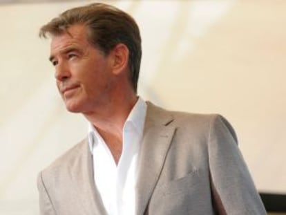 Pierce Brosnan, protagonista de 'Love is all you need', en Venecia