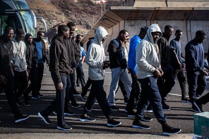 Refugiados El Hierro Tenerife