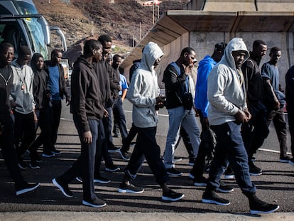 Refugiados El Hierro Tenerife