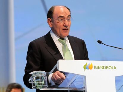 El presidente de Iberdrola, Ignacio Sánchez Galán.