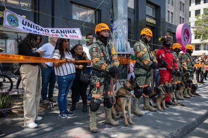 México realiza este primer Simulacro Nacional con la participación de elementos de Protección Civil,  la Secretaría de Seguridad Ciudadana y el Cuerpo de Bomberos.
