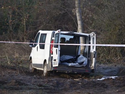 Dos cadàvers el desembre del 2014, en una furgoneta a Bordils (Gironès).