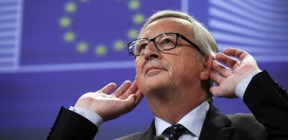 Jean Claude Juncker, presidente de la Comisión Europea.