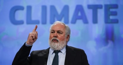 El comisario europeo de Acción por el Clima y Energía, Miguel Arias Cañete.
