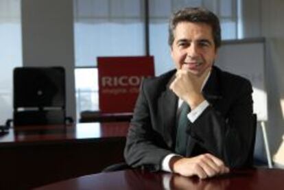 El director general de Ricoh Espa&ntilde;a, Ram&oacute;n Mart&iacute;n. 