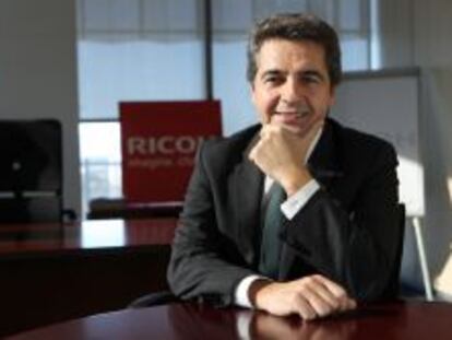 El director general de Ricoh Espa&ntilde;a, Ram&oacute;n Mart&iacute;n. 