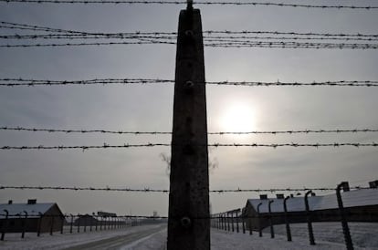 Imagen del campo de exterminio de Auschwitz tomada el pasado enero. 