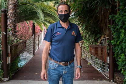 Rafael Márquez, technical director at the Siam Park water park in Adeje, Tenerife.