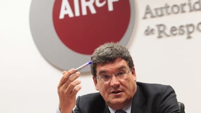 El presidente de la Autoridad Fiscal, Jose Luis Escriva.