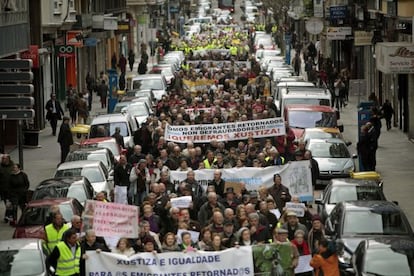 Manifestaci&oacute;n en A Coru&ntilde;a 