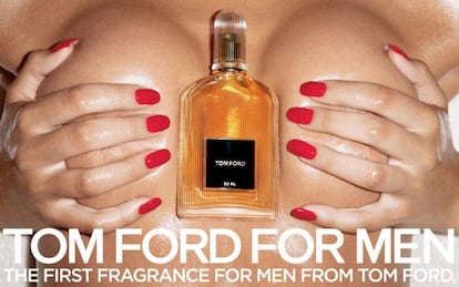 Tom Ford es el autor del porno chic, y a juzgar por los hechos, su buen gusto se lo reserva para sus películas. En 2011 lanzó su primer perfume para hombres, con el slogan 'la fragancia que te llevará al lugar donde todos los hombres quieren estar'. Una fragancia propia de un tronista rasurado. Nadie se lo llevaría al huerto, pero tiene un aroma de naranja y pimiento morrón. Para compensar.