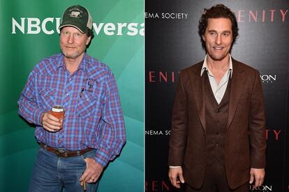 Rooster y Matthew McConaughey

Cualquiera podría pensar que haber rodado decenas de películas de Hollywood debería ser suficiente para ser el más rico de cualquier familia, pero no en el caso del ganador del Oscar por Dallas Buyers Club. Su hermano Rooster es un petrolero multimillonario tan hecho a sí mismo, tejano, carismático y arquetípico que incluso contó con su propio programa en la televisión estadounidense.