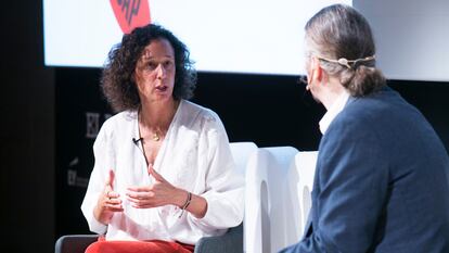 Valvanera Ulargui, directora general de la Oficina Española de Cambio Climático, en el evento Ecosistema Ahora.