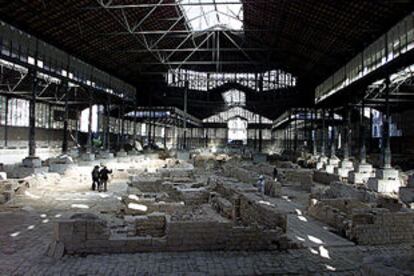 Panorámica del yacimiento del Born, el pasado lunes.