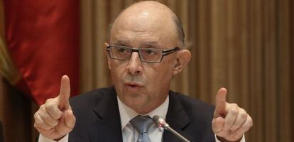 Crist&oacute;bal Montoro, ministro de Hacienda y Administraciones P&uacute;blicas.