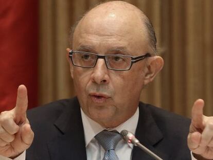 Crist&oacute;bal Montoro, ministro de Hacienda y Administraciones P&uacute;blicas.