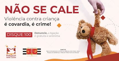 Campanha "Não se cale" do Tribunal de Justiça de São Paulo.