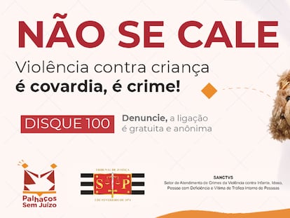 Campanha "Não se cale" do Tribunal de Justiça de São Paulo.