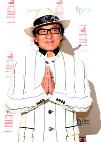 La estrella de las artes marciales Jackie Chan, el pasado 12 de agosto en Londres.