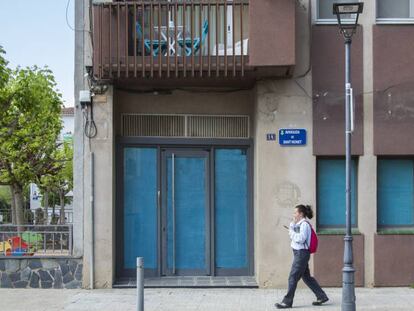 Sucursal cerrada en Sant Pere de Vilamajor (Barcelona).