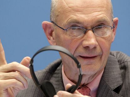 Pascal Lamy, en la conferencia ministerial de la OMC, que empezó ayer en Ginebra (Suiza).