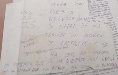 La nota que escribió Jesús P. en 2003.