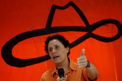 Dora María Téllez, símbolo de la revolución sandinista y detenida por el régimen de Daniel Ortega.