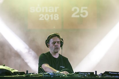 El Dj francés Laurent Garnier es un nombre recurrente en el Sónar: ya apareció en el primer cartel del festival, en 1994. Garnier cerró el festival con una sesión de cuatro horas.