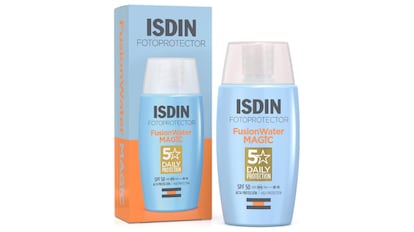 Crema solar Isdin.