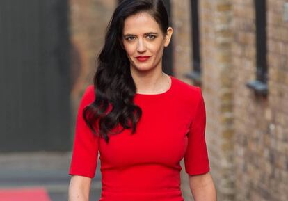 Eva Green, en la presentaci&oacute;n del calendario Campari en Londres.