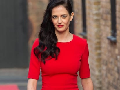 Eva Green, en la presentaci&oacute;n del calendario Campari en Londres.