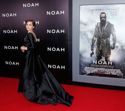 Emma Watson en el estreno de Noah el pasado marzo.