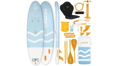Tabla de paddle surf hinchable con asiento extraíble