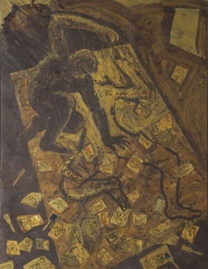 'Furor Penellis', de Miquel Barceló, una de las obras que guardaba en un almacen de Ginebra (Suiza) el empresario y cabecilla de la trama Púnica David Marjaliza.