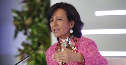 Ana Botín, presidenta de Banco Santander.