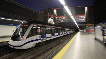 Imagen de archivo del Metro de Madrid.